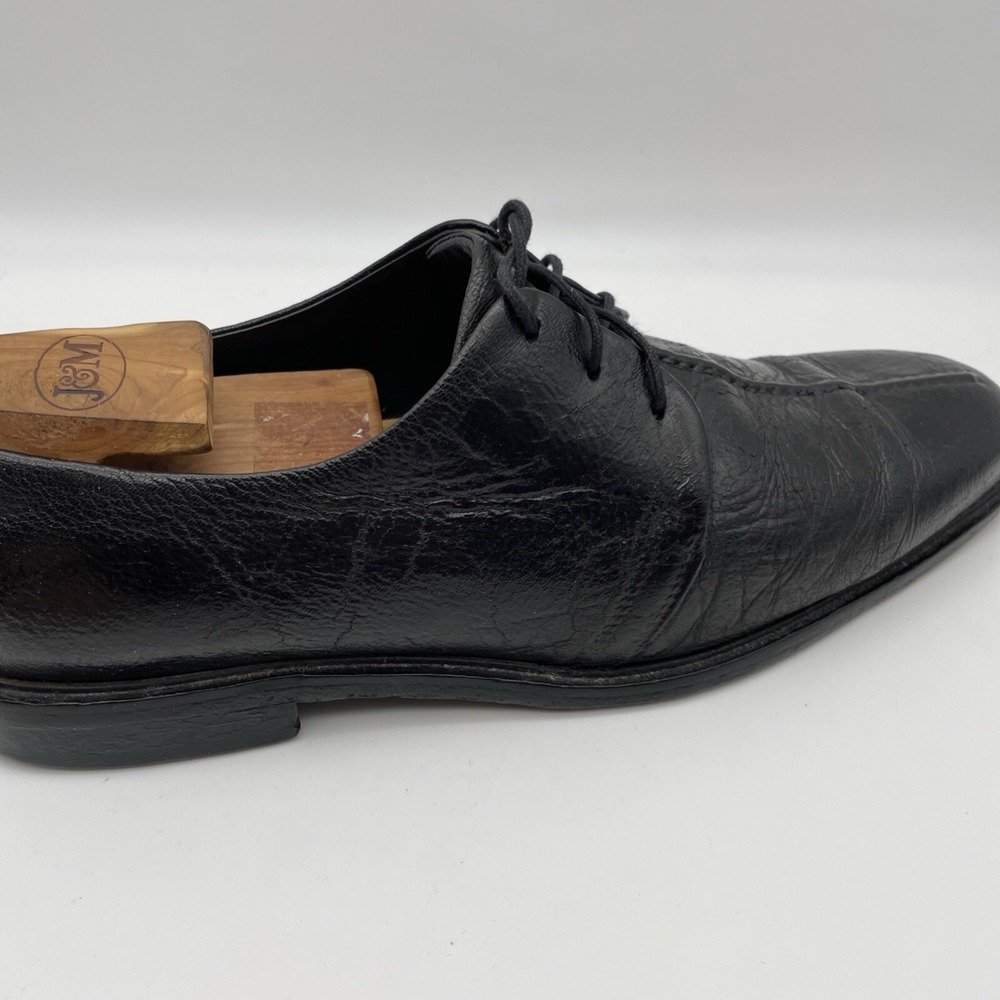 Cole Haan Beckett Black Pebbled Leather Oxford Dress Shoes Mens Sz 10 C06399 - Picture 10 of 13